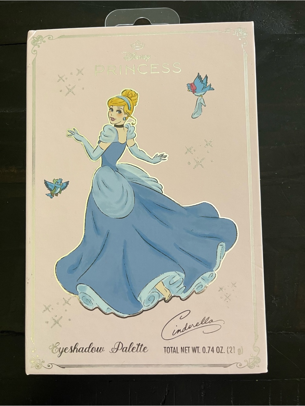 NWOT Disney Princess Cinderella Eyeshadow Palette - Pink & Blue
